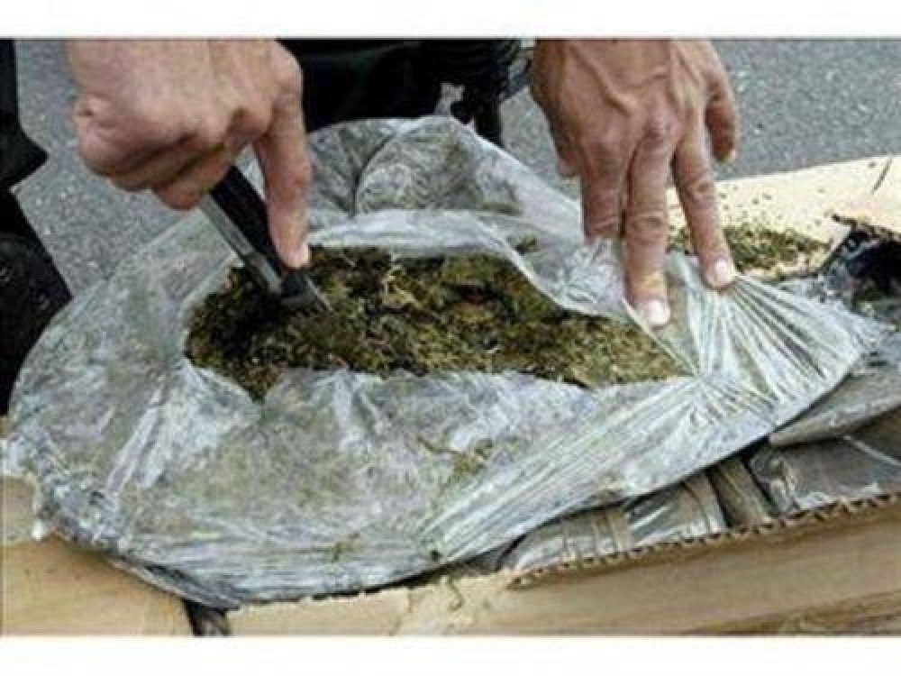 Incautaron en Buenos Aires tres toneladas y media de droga llevada de Misiones