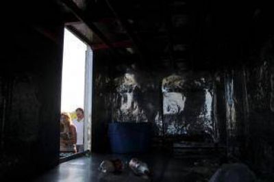 Un camionero baleado en un asalto pas� dos horas encerrado en la caja con su compa�ero