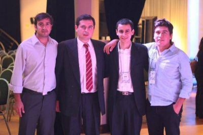 J�venes empresarios catamarque�os distinguidos en Buenos Aires