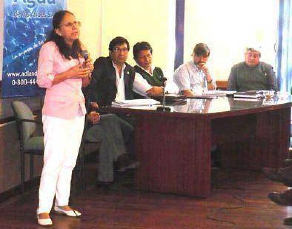 Intenso debate por proyecto de nueva planta de agua