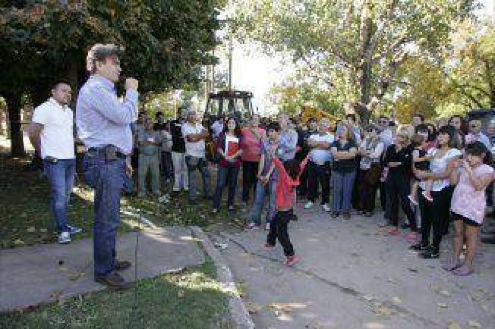 Comenzaron a pavimentar 16 cuadras de Quilmes Oeste