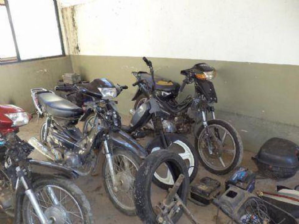 Se rescataron cinco motos robadas en Berisso