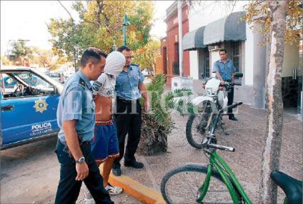 Atrapado mientras tiraba de un carro