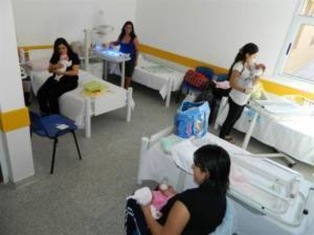 Naci� el primer beb� en la Maternidad Teresita Baigorria
