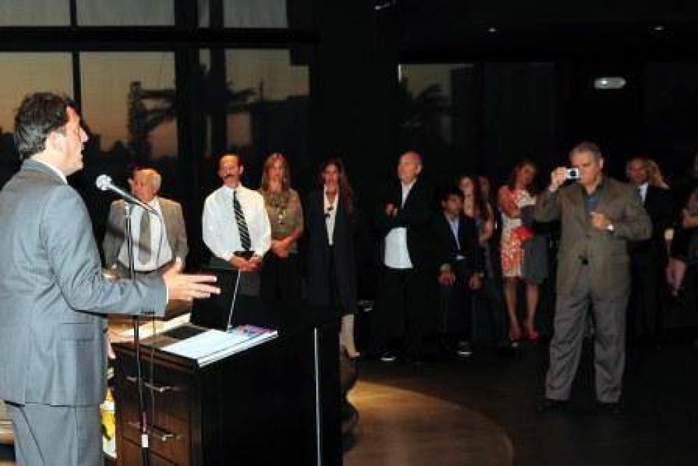 Sergio Massa disert� en el seminario de Negocios Inmobiliarios de EEUU