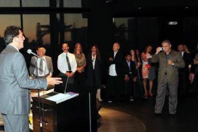 Sergio Massa disert� en el seminario de Negocios Inmobiliarios de EEUU