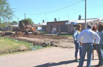 La intendente Ayala supervis� trabajos en barrios