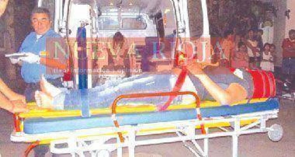 Una mujer embarazada en grave estado tras un terrible accidente