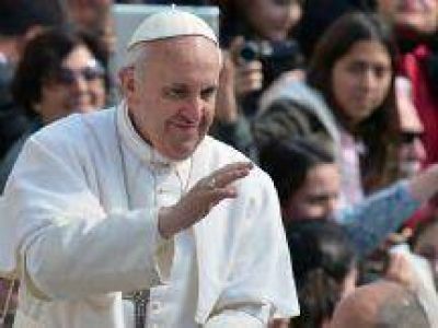 Antes de su primera Misa de Pascuas, el Papa Francisco envi� su bendici�n a Salta