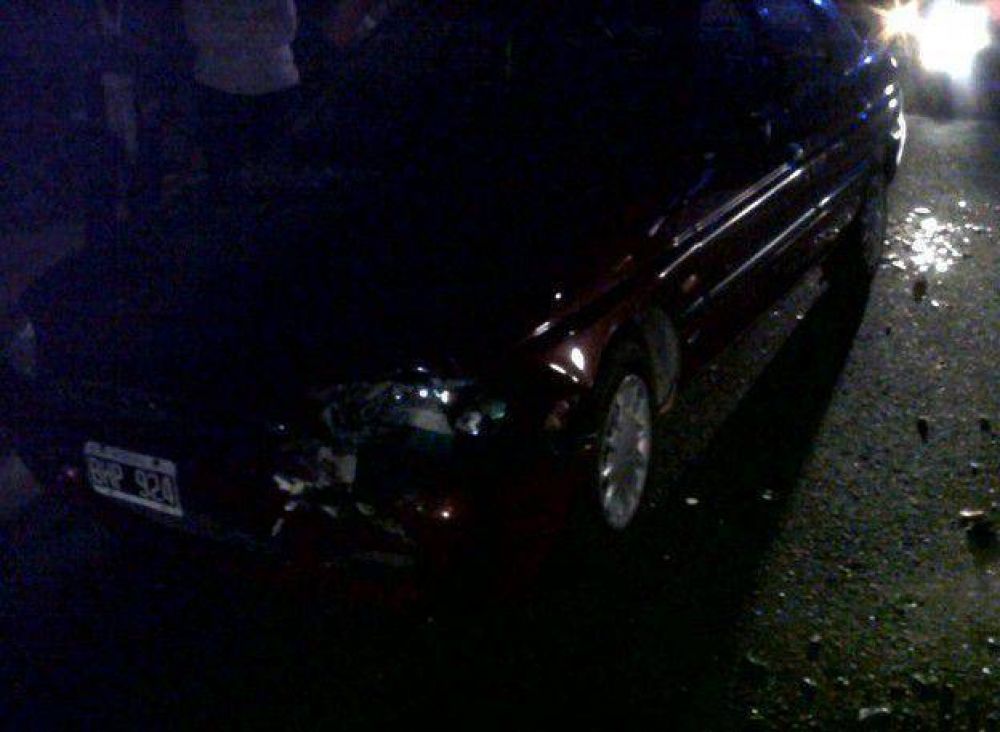 Un triple choque en Carlos Paz dej� una herida y un detenido