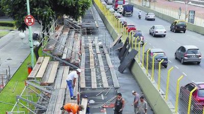 Abren Alcorta y Libertador, pero liberar la zona llevar� 15 d�as