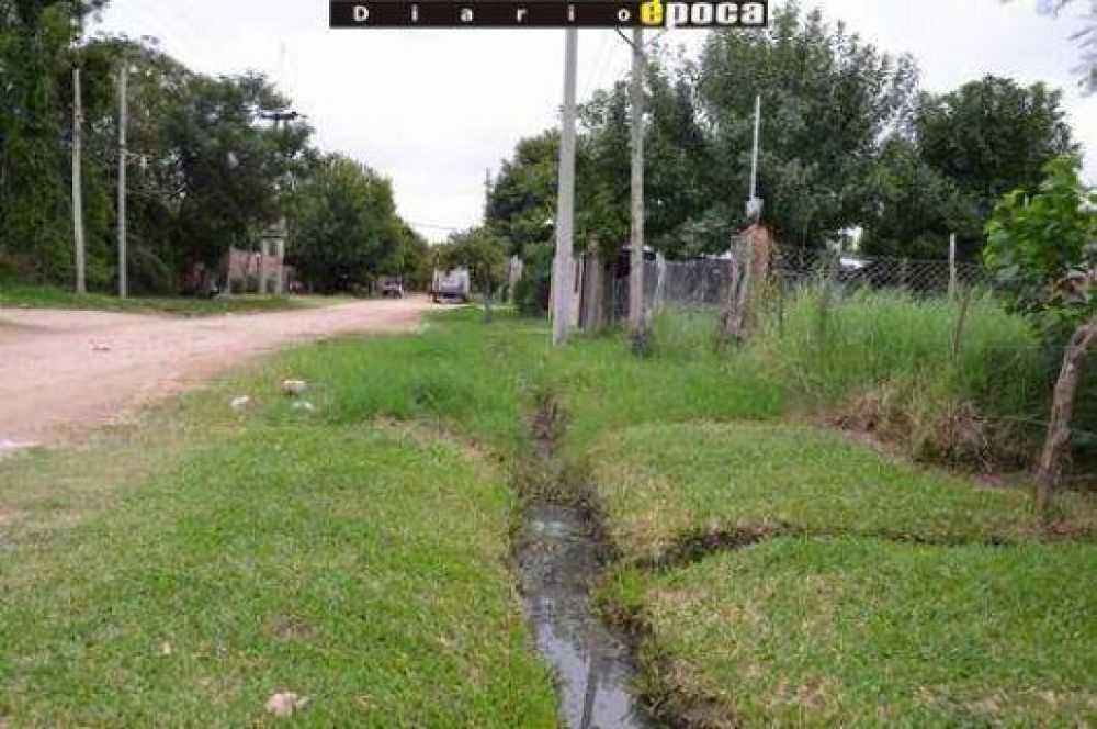 En el barrio Nuestra se�ora de Guadalupe piden conexi�n cloacal