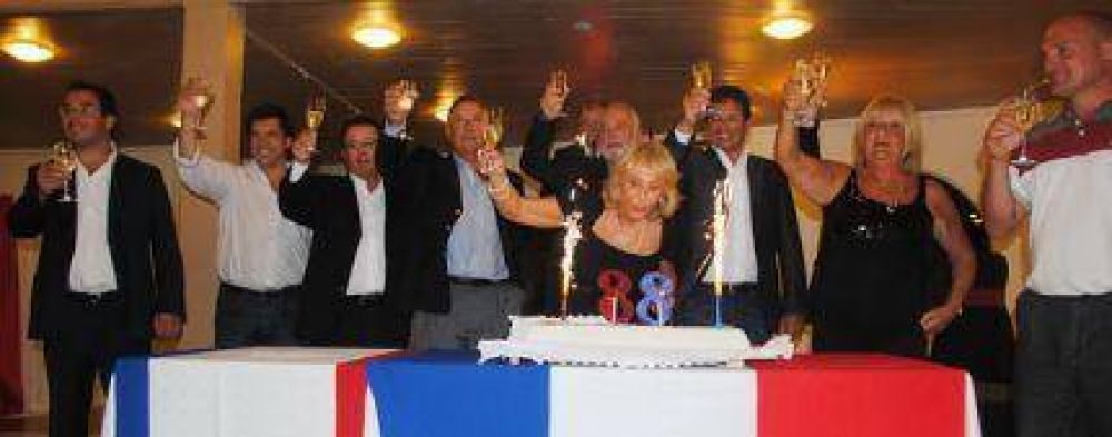Susana Salerno breg� por un trabajo en conjunto por los m�s j�venes en los 88 a�os del Club N�utico de Mar del Plata
