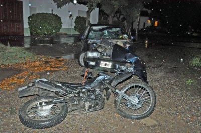 Fatal accidente en pleno centro de R�o Colorado