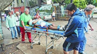 Un barrio humilde qued� bajo el agua y se ahog� una mujer