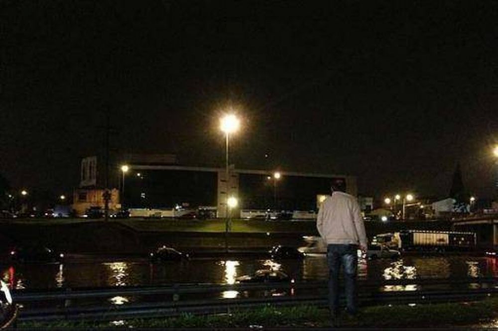 El temporal azot� zona norte