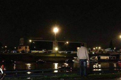 El temporal azot� zona norte