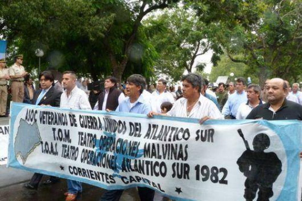 "Malvinas est� cada d�a m�s presente", valoraron frente a ex combatientes
