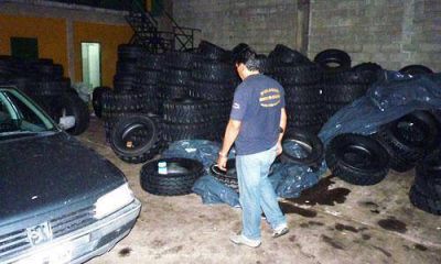 Recuperan un cami�n robado con neum�ticos valuados en 120 mil d�lares