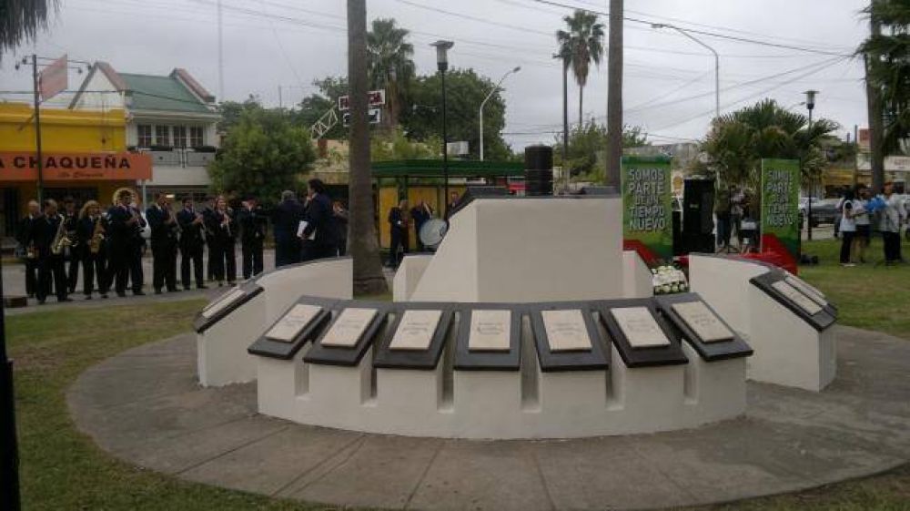 S�enz Pe�a record� a los soldados que defendieron la patria en Malvinas