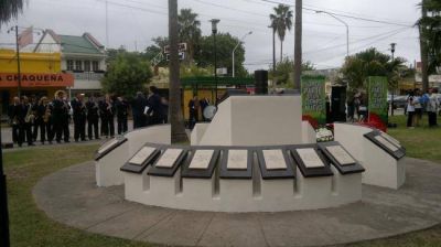 S�enz Pe�a record� a los soldados que defendieron la patria en Malvinas