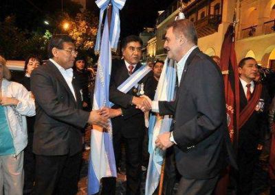 Vigilia por el D�a del Veterano de Guerra y Ca�dos en Malvinas