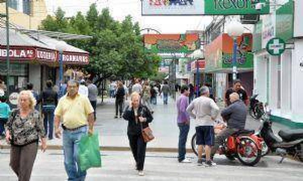 Aprovecharon el feriado para hacer las compras