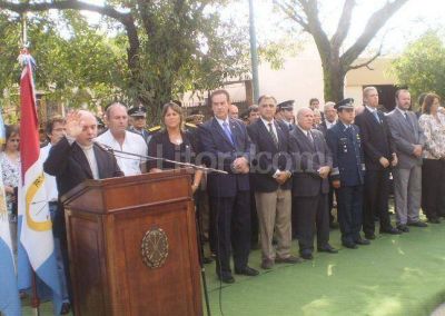 Sin Bonfatti, el acto central por Malvinas evoc� la gesta del sur