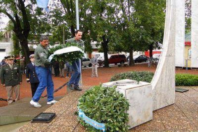 Se realiz� el acto por el D�a del Veterano y de los Ca�dos en la Guerra de Malvinas Destacado