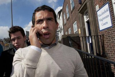 Tevez, condenado a 250 horas de trabajo comunitario