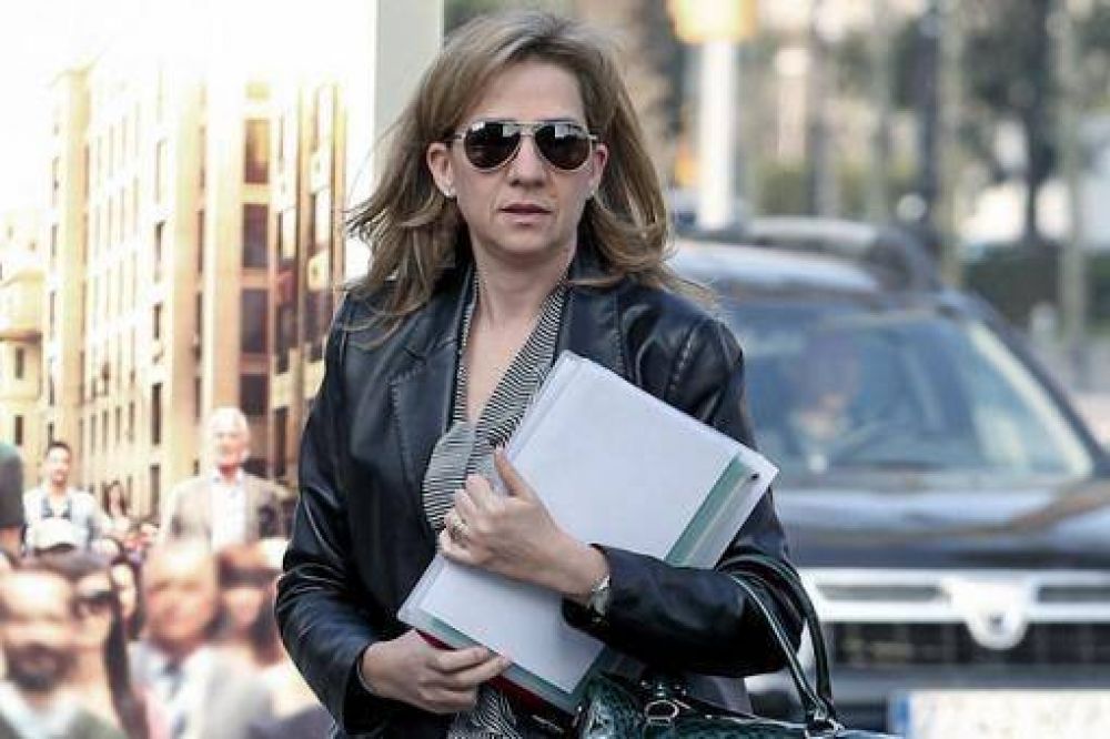 La Justicia espa�ola imput� a la infanta Cristina por el caso N�os