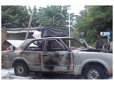 Aparecieron dos autos quemados en Victoria