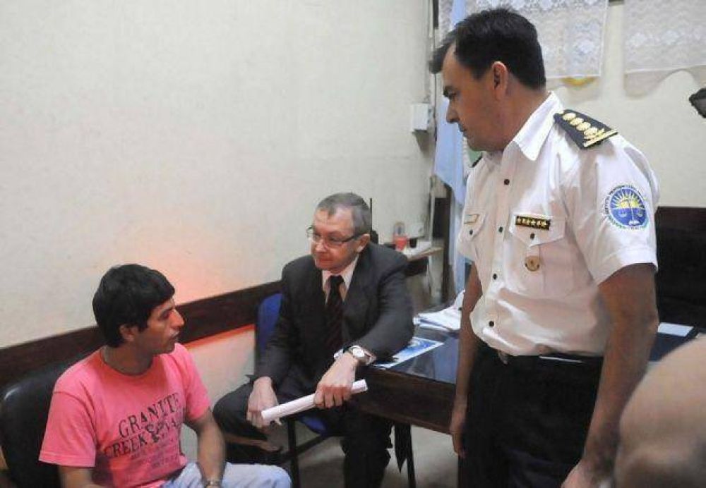 Con Pedrini como garant�a, se entreg� el �ltimo evadido de la Alcaid�a de San Mart�n