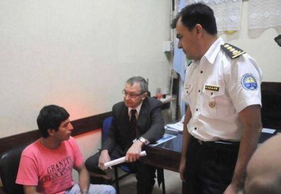 Con Pedrini como garant�a, se entreg� el �ltimo evadido de la Alcaid�a de San Mart�n