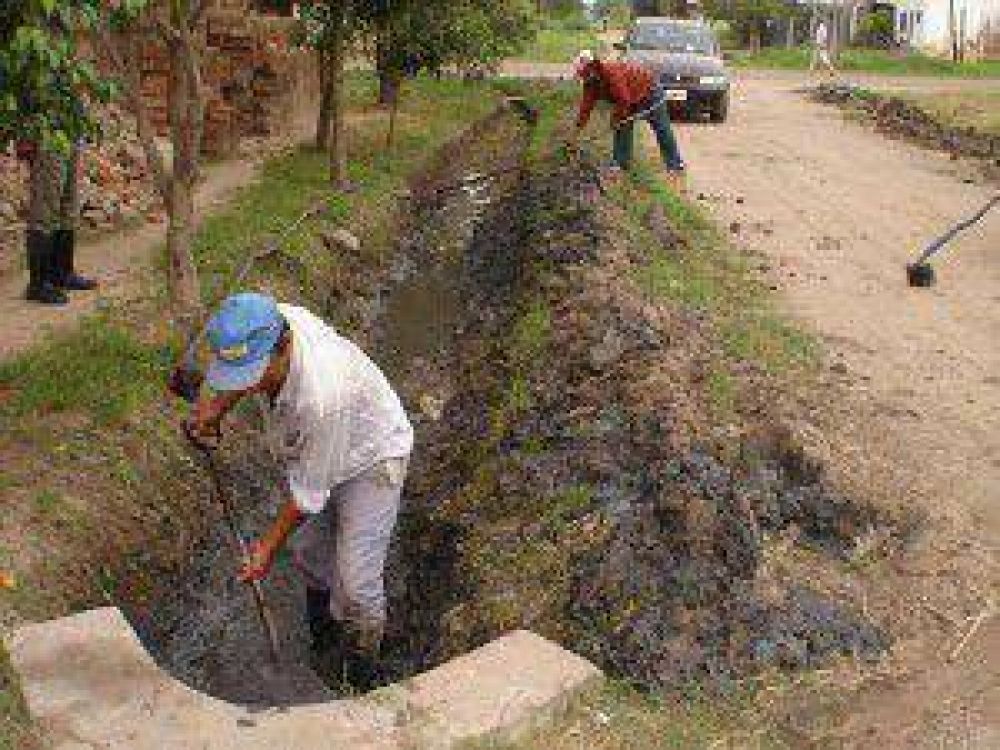 La municipalidad capitalina intervino con trabajos en la ciudad despu�s de las precipitaciones