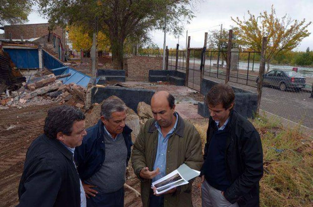 Comenzaron las obras del nuevo balneario R�o Grande