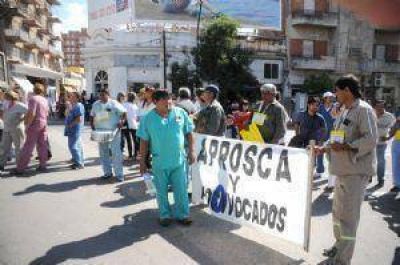 Molestia de Autoconvocados y APROSCA por plant�n de Villagra