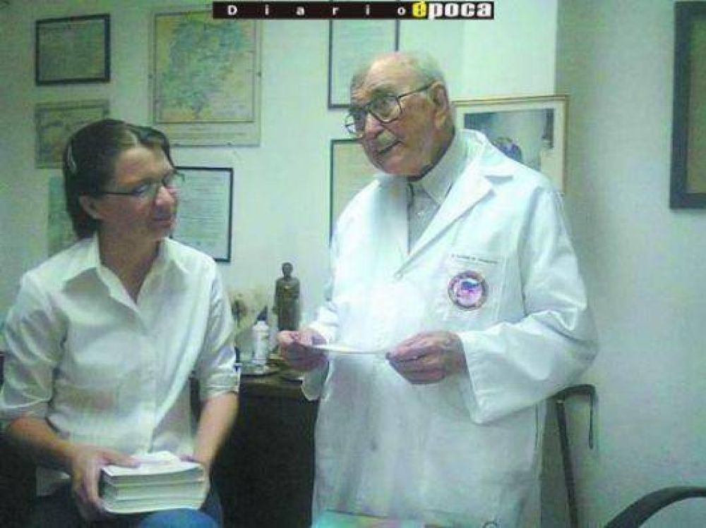 Luciano Pisarello sigue aportando su experiencia en el Banco de Sangre