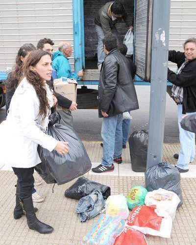 La ciudad se puso a disposici�n y ayuda a los afectados por el temporal