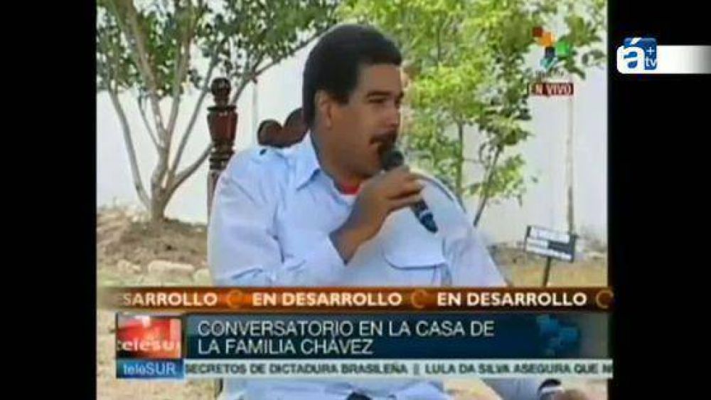 Maduro asegur� que Ch�vez se le apareci� en forma de "pajarito"