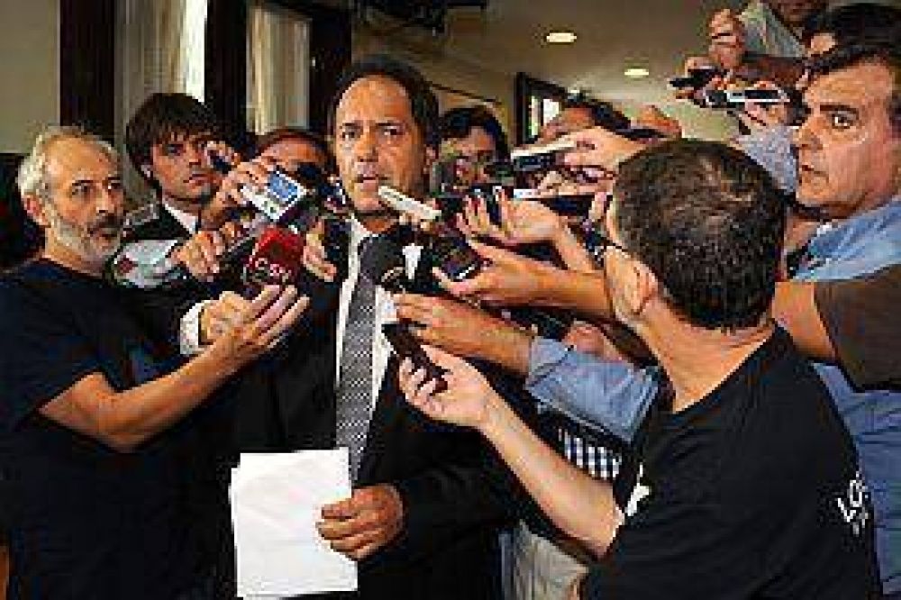 Scioli: "Ya pas� lo m�s dram�tico"
