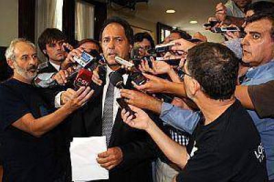 Scioli: "Ya pas� lo m�s dram�tico"