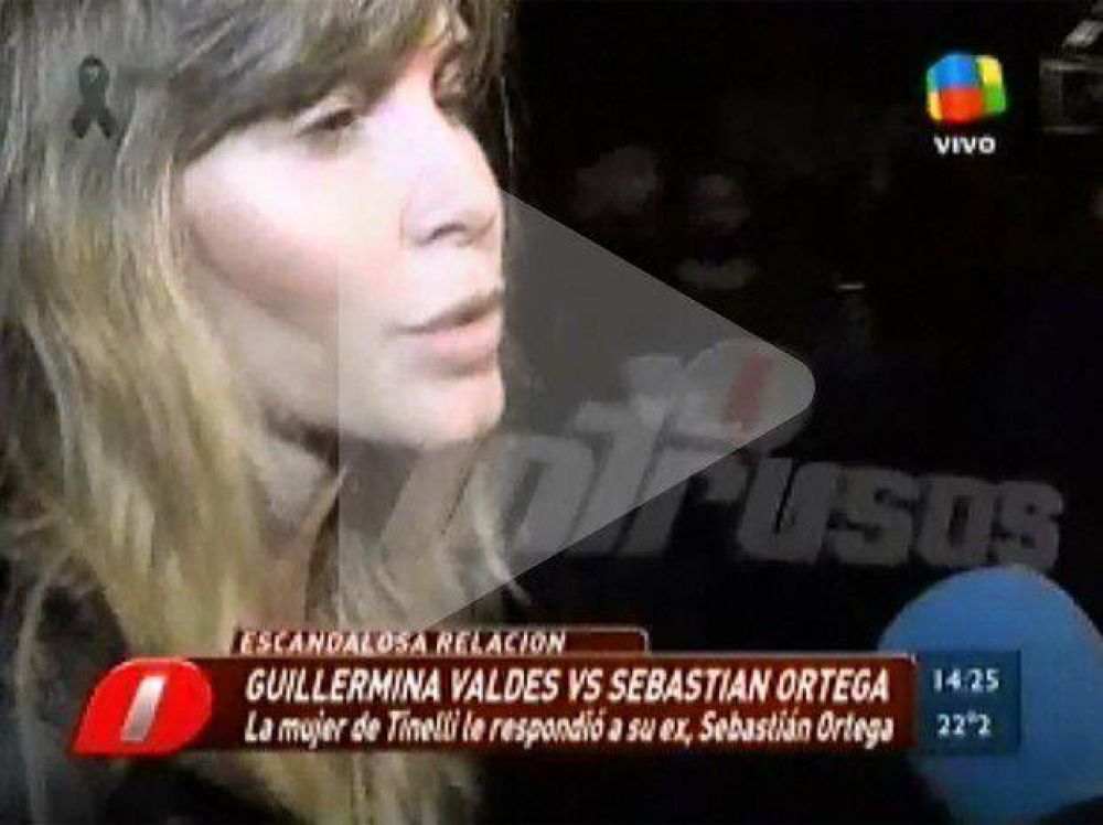 Vald�s le respondi� a Ortega sobre la foto de su hija con Tinelli