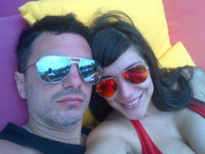Andrea Rinc�n y Ale Sergi, muy enamorados y cerca del altar