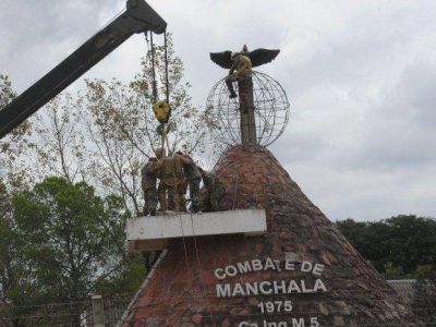 Remodelan el monumento a Manchal�