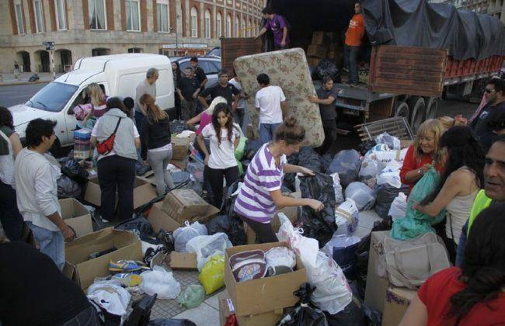 Un caudal incesante de donaciones