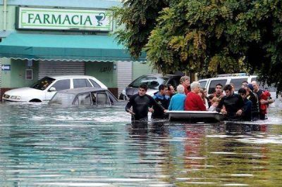 Colectas por inundados en Santa Rosa y Pico