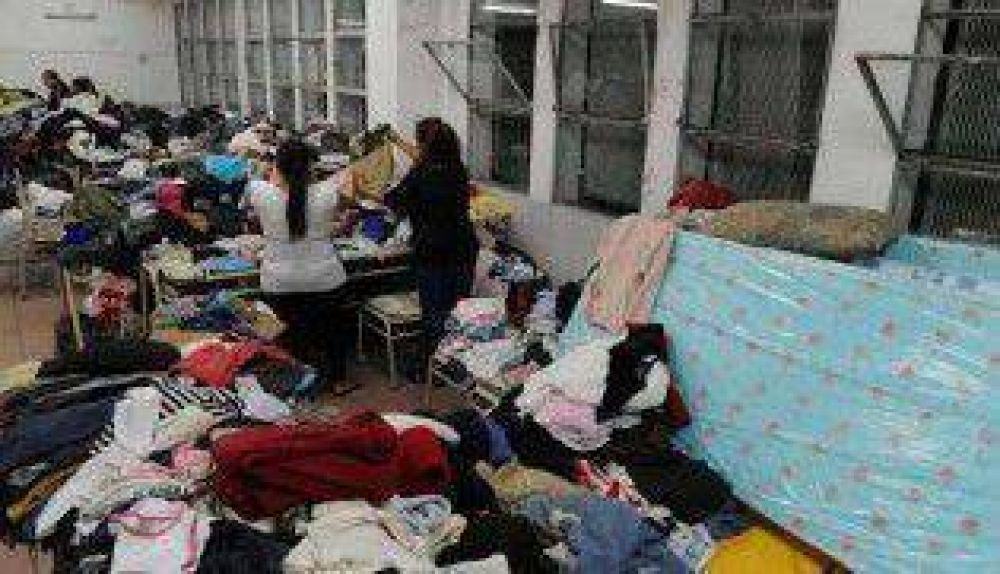 Puntos de donaciones para los damnificados por el temporal