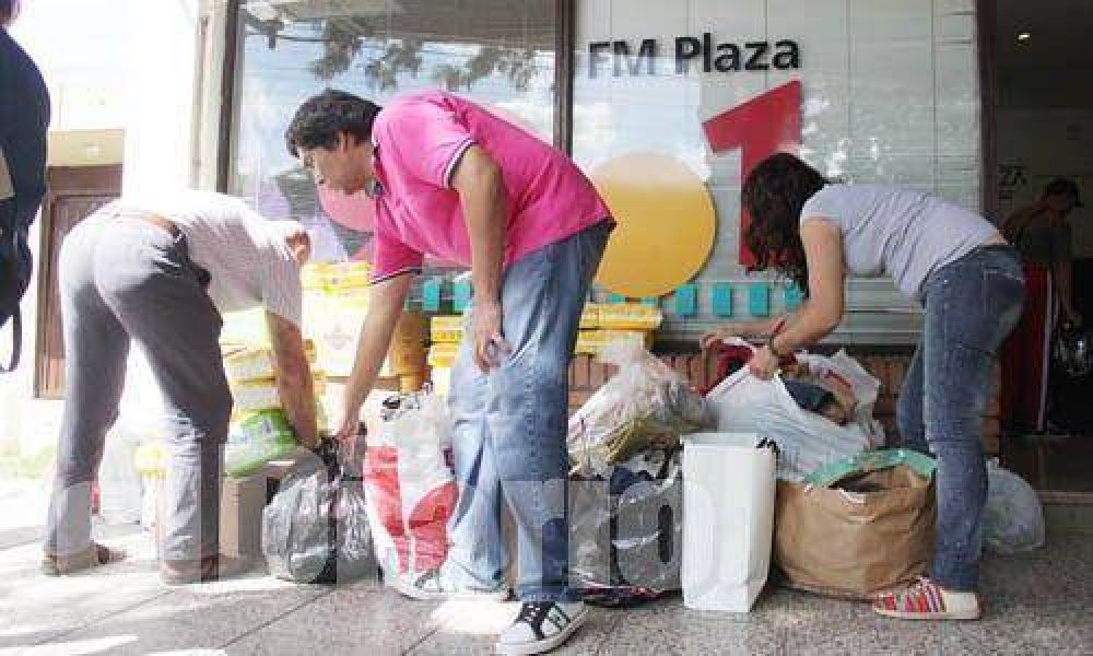 Gran respuesta de la gente a la campa�a por los inundados