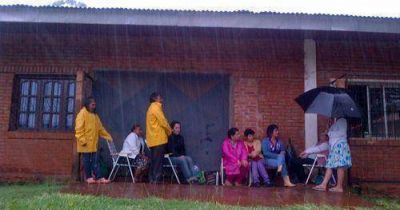 "Hasta ac� lleg� la solidaridad�, dijo el sacerdote de Santa Rita